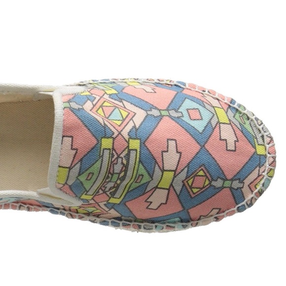 Jute Wedge Slip On Espadrilles - Picture 3 of 7